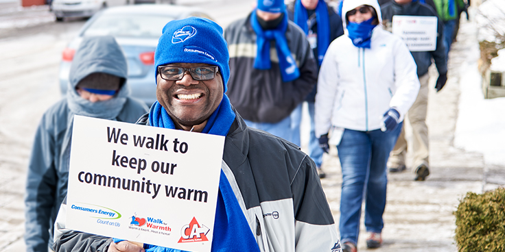 walk to support community